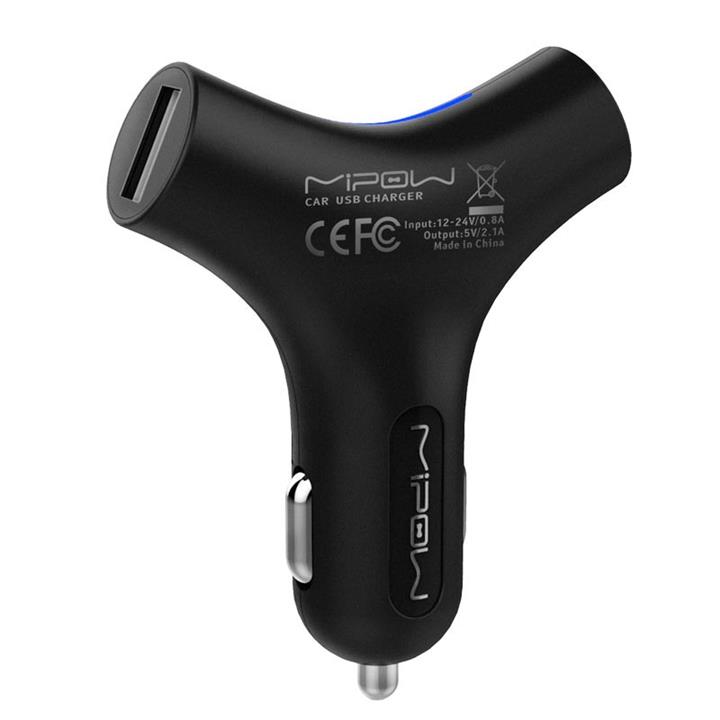 شارژر فندکی مایپو مدل Y-Shape Mipow Y-Shape Car Charger